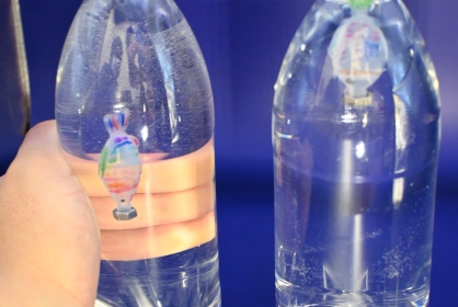 【ワークショップ】特別展関連WS「浮沈子を作って水圧を感じよう」