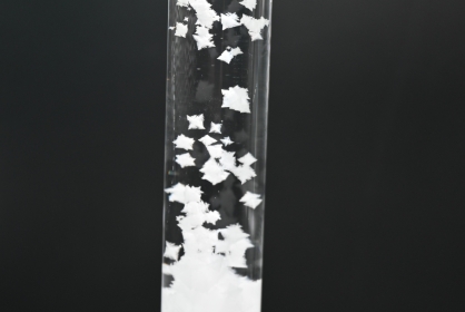【ハチラボ講座】試験管の中に雪をふらせよう